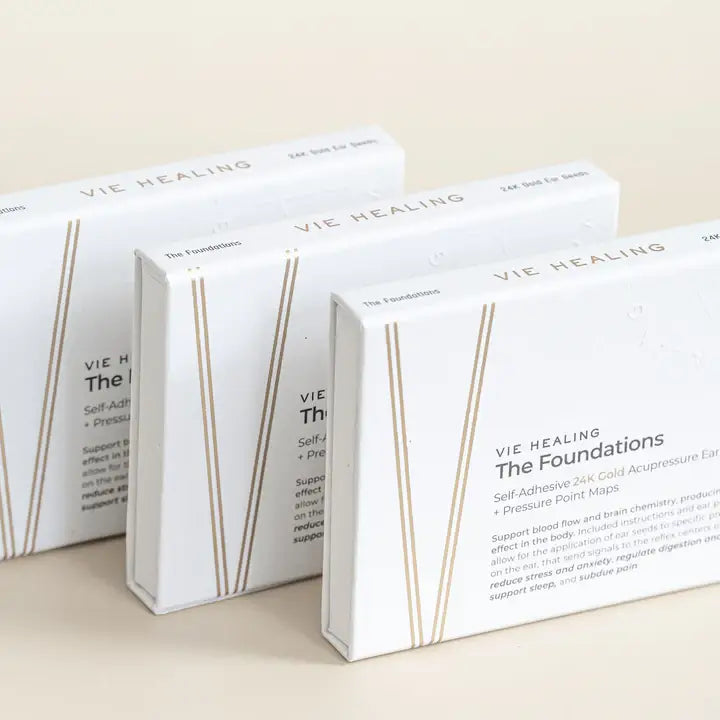 THE FOUNDATIONS (24K GOLD EAR SEEDS)