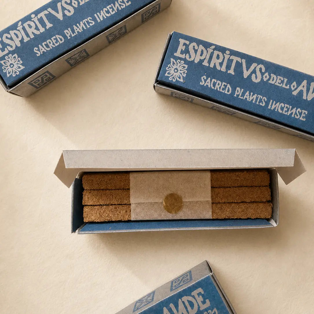 PALO SANTO + COPAL INCENSE BARS - ESPÍRITUS DEL ANDE