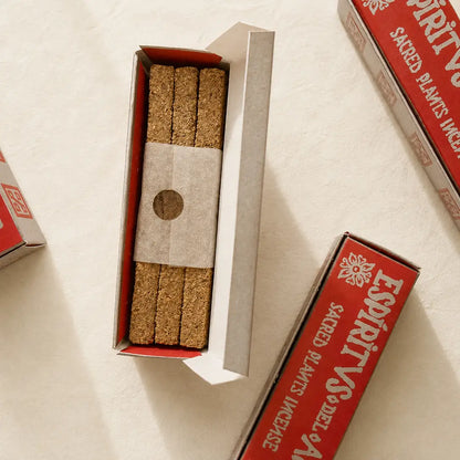 PALO SANTO + MYRRH INCENSE BARS - ESPÍRITUS DEL ANDE