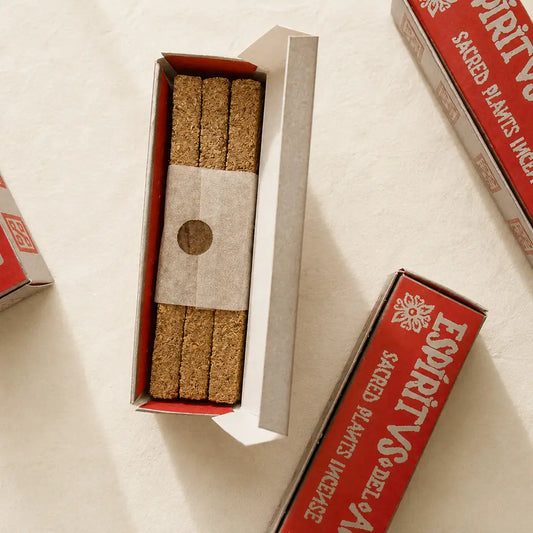 PALO SANTO + MYRRH INCENSE BARS - ESPÍRITUS DEL ANDE